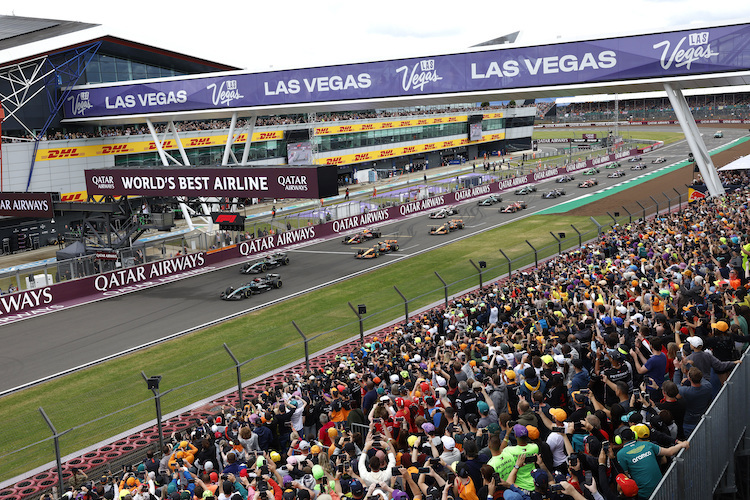 Willkommen zum Rennen in Silverstone