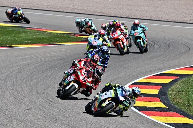 Die MotoE am Sachsenring