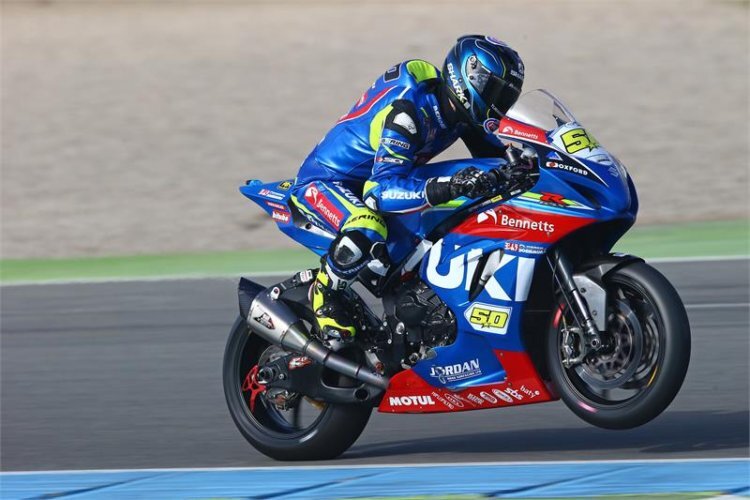 Sylvain Guintoli mit der Suzuki GSX-R