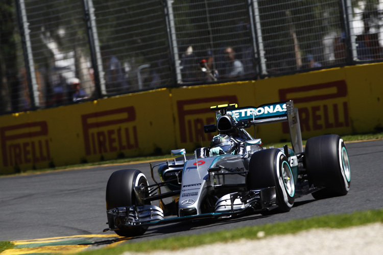 Nico Rosberg ist Schnellster im ersten Training zum Australien-GP