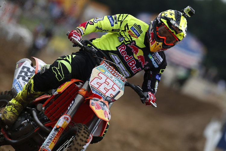 Antonio Cairoli (KTM) gewinnt den ersten Lauf in Lommel