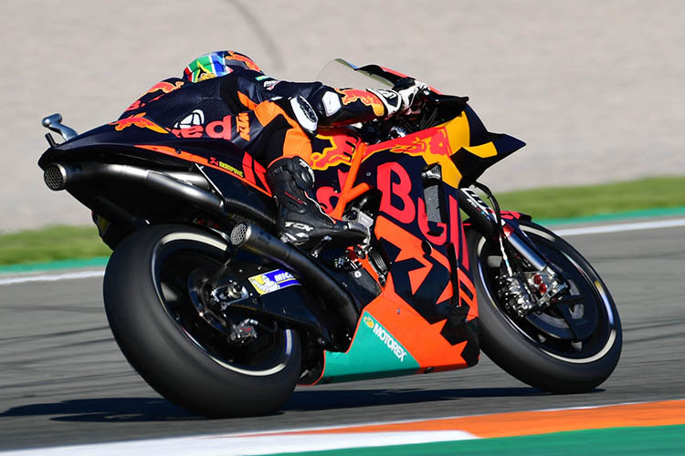 Brad Binder blieb als einziger Rookie am ersten Tag sturzfrei