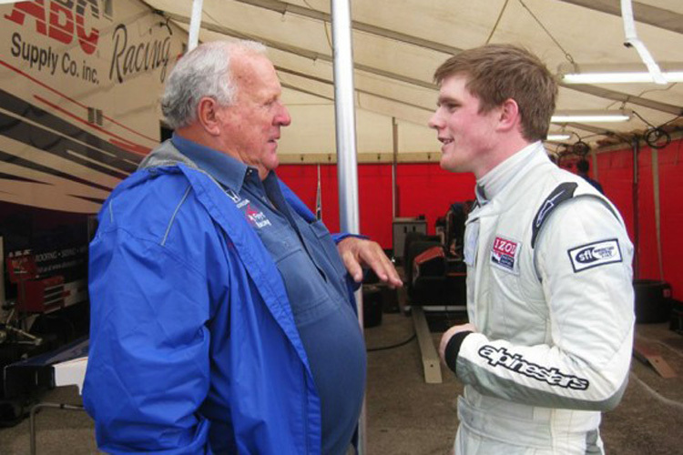 Zwei, die sich gut verstehen: A.J. Foyt und Conor Daly