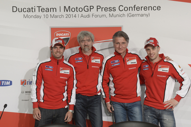 Wollen endlich Gewissheit: Crutchlow, Dall'Igna, Ciabatti und Dovizioso