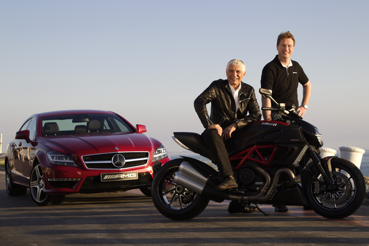 Ducati-Boss Del Torchio und AMG-Chef Källenius