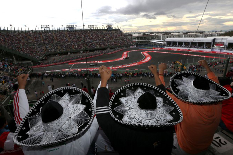Formel-1-GP in Mexiko: Schauer nicht ausgeschlossen