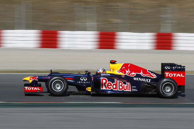 Sebastian Vettel 2012 im Red Bull Racing-Renault
