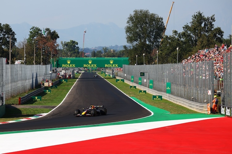 Max Verstappen in Monza