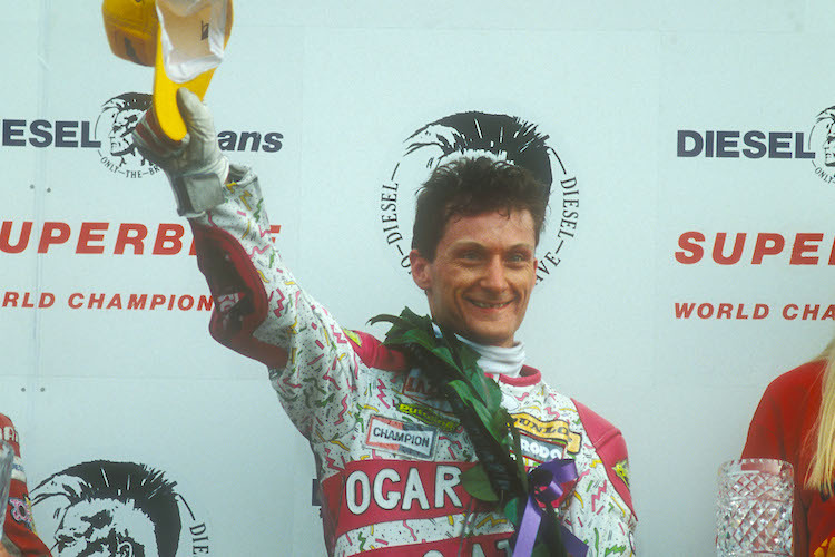 Carl Fogarty 1992: Sein erste Sieg in der Superbike-WM in Donington Park