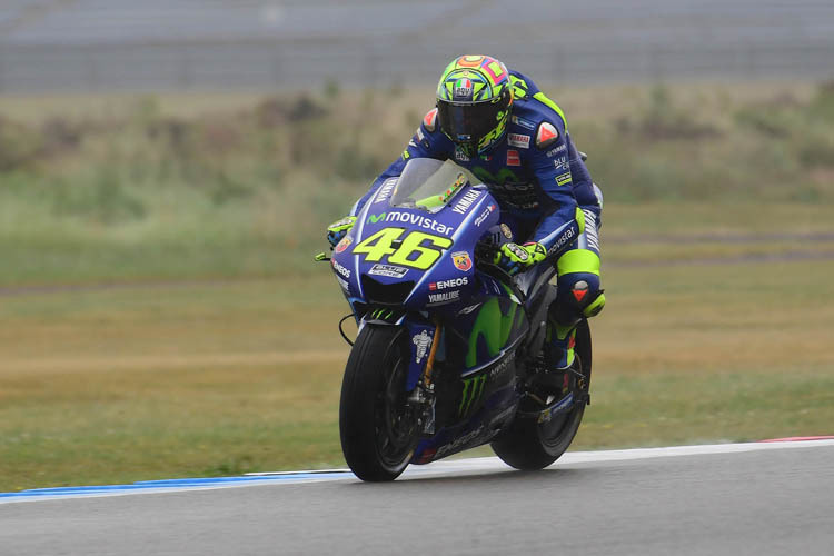 Valentino Rossi in Assen: 4. Startplatz