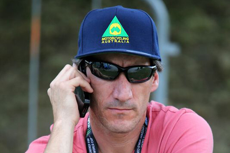 Australiens Teammanager Mark Lemon