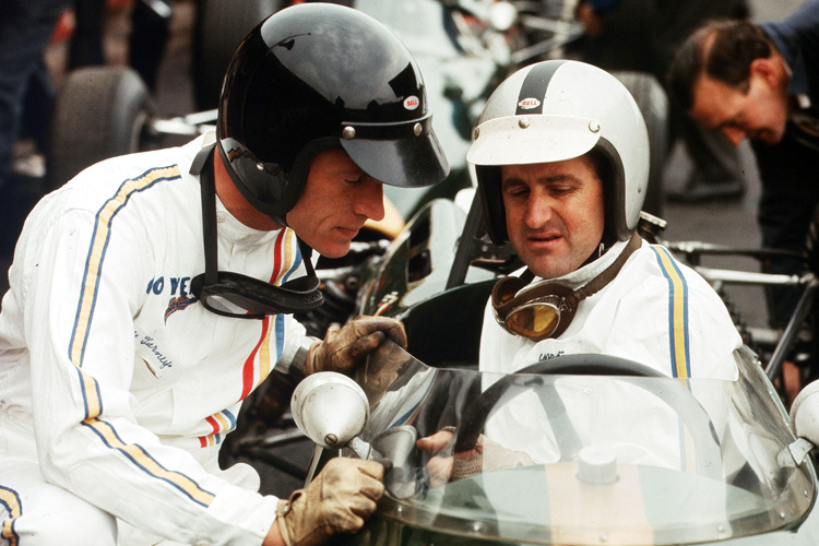 Dan Gurney mit Denny Hulme