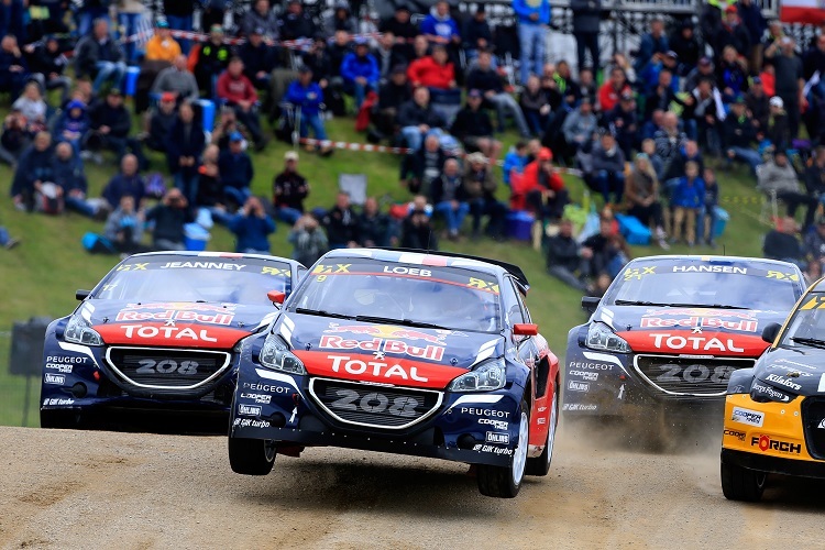 Peugeot in Action in Belgien