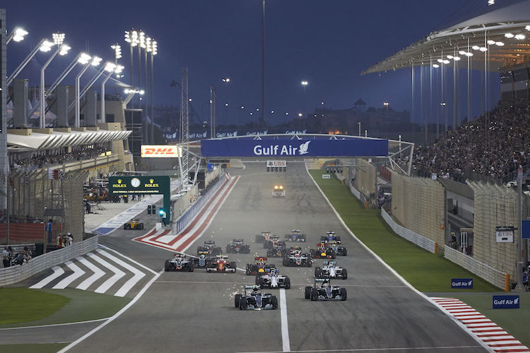 Erleben die Fans in Bahrain 2017 zwei Formel-1-Starts?