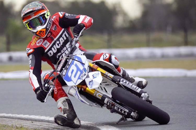 Troy Bayliss sieht sich beim Supermoto nicht nur als Opfer