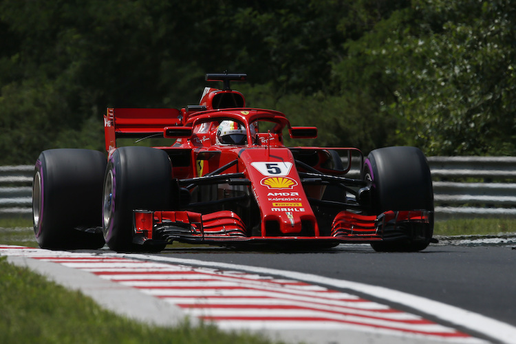 Sebastian Vettel war auch im dritten freien Training der Schnellste