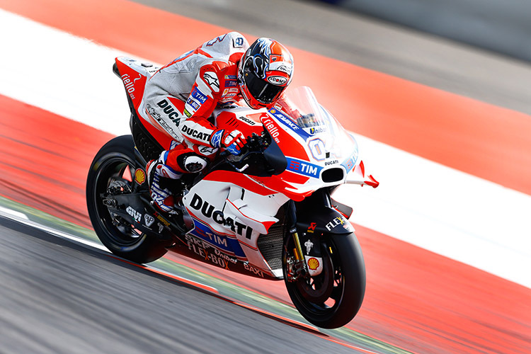 Andrea Dovizioso auf dem Red Bull Ring