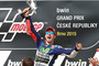 Jubel über den Brünn-Sieg: Jorge Lorenzo im Freudentaumel