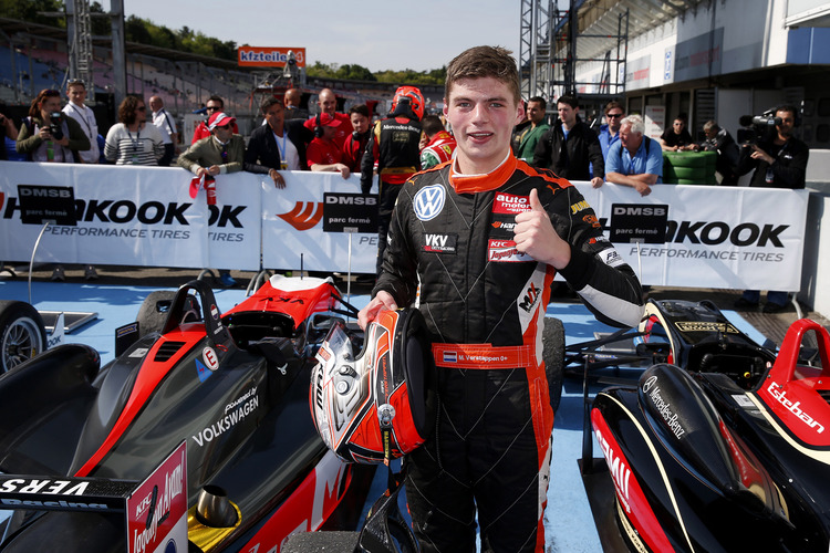 Max Verstappen sicherte sich in Hockenheim seinen ersten Sieg in der Formel-3-EM