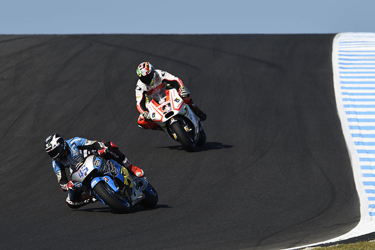 Scott Redding vor Danilo Petrucci