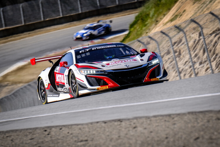 Pole-Position in Laguna Seca für den Honda NSX GT3