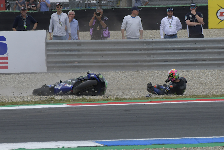 Franco Morbidelli landete in Assen im Kiesbett