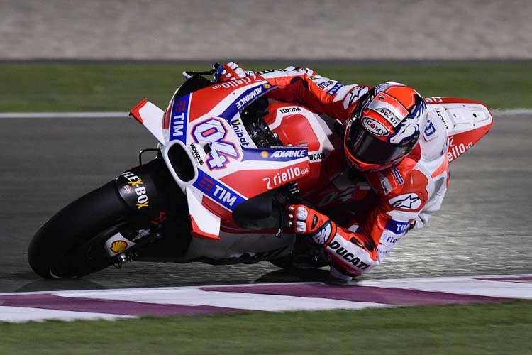 Andrea Dovizioso findet er unter dem Flutlicht von Katar zurück zu alter Stärke?