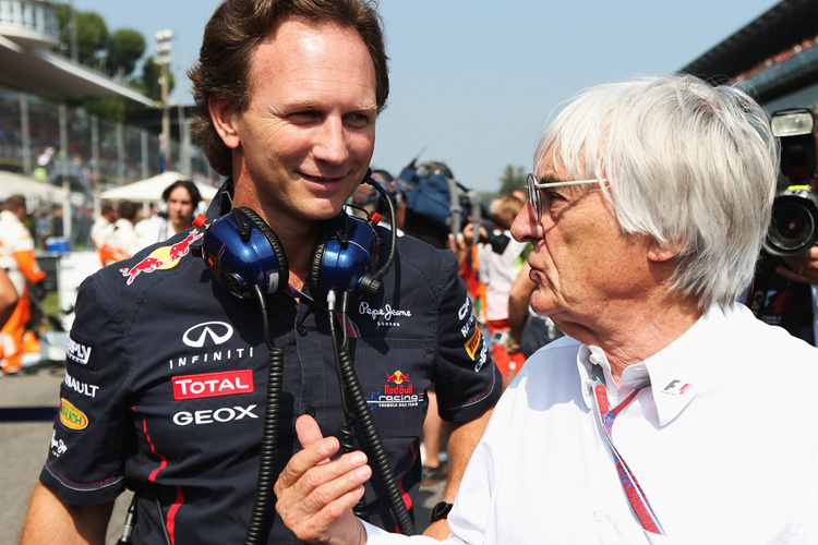 Christian Horner und Bernie Ecclestone