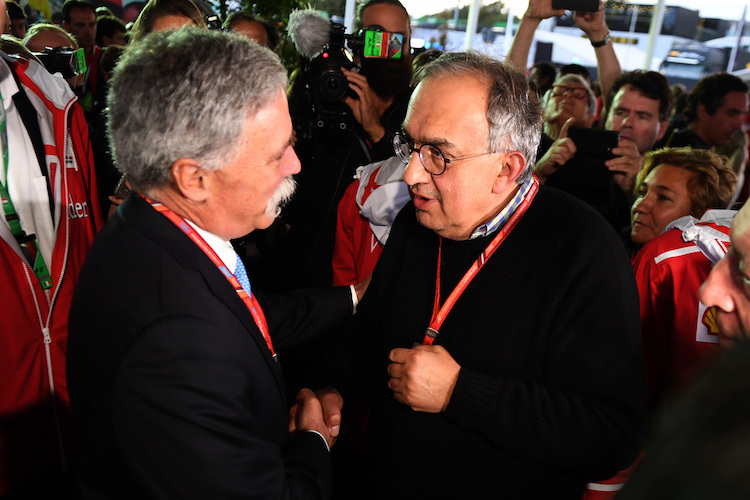 Formel-1-CEO Chase Carey trauert um Sergio Marchionne