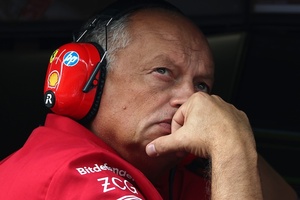 Ferrari-Teamchef Fred Vasseur)