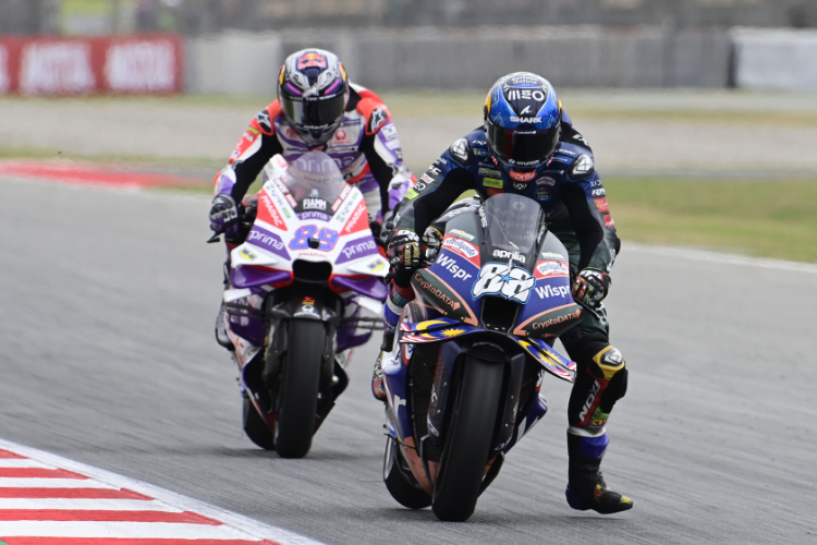 Miguel Oliveira vor Jorge Martin