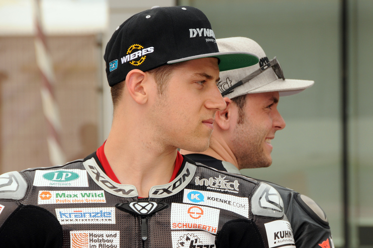 Marcel Schrötter und Sandro Cortese