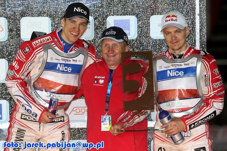 Platz 3 für das Team Polen - Przemyslaw Pawlicki und Jaroslav Hampel