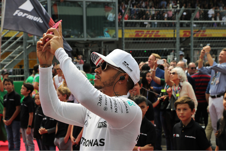 Hat Lewis Hamilton die Nase voll von Twitter und Co.?