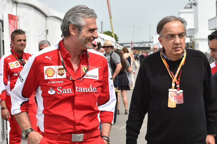 Maurizio Arrivabene mit Sergio Marchionne