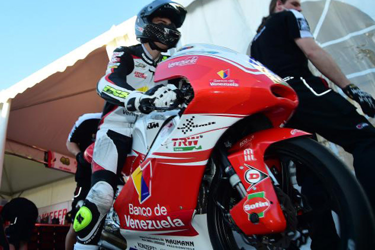 Die Banco de Venezuela tritt bei Kiefer Racing als persönlicher Sponsor von Gabriel Ramos auf