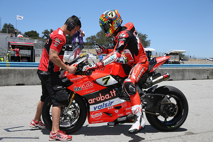 Ducati-Werksfahrer Chaz Davies