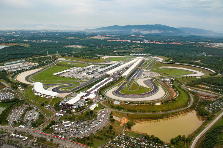 Der Sepang Circuit ist auch bei Dieben eine beliebte Destination