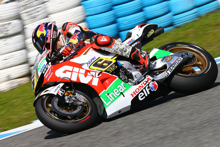 Stefan Bradl beim Jerez-Test