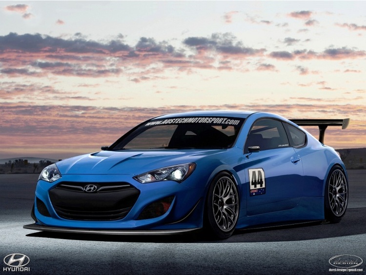 So könnte der Hyundai Genesis GT3 aussehen