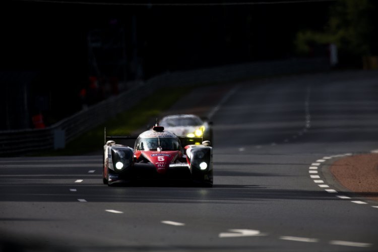 Der Toyota TS050 Hybrid von Anthony Davidson, Sébastien Buemi und Kazuki Nakajima