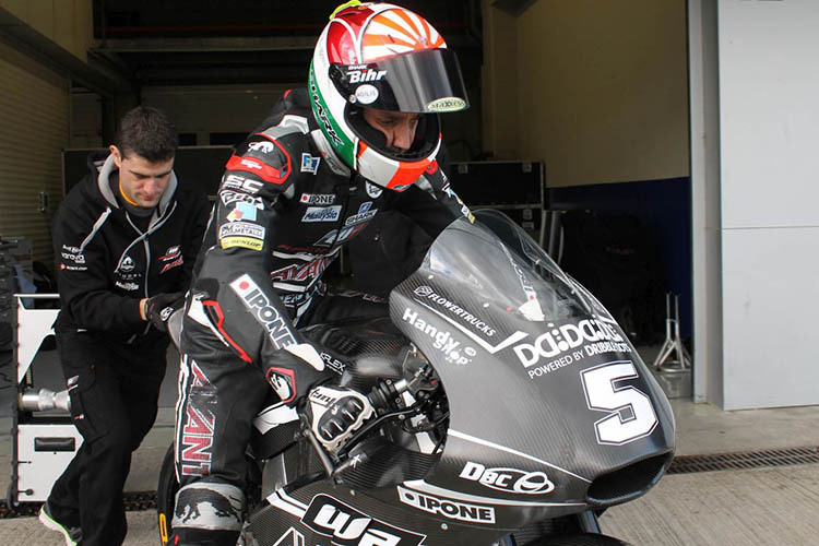 Johann Zarco auf der Kalex des Ajo-Teams