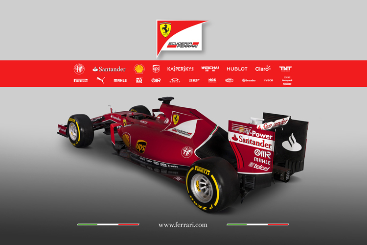Der Ferrari SF15-T wird Sebastian Vettels erster Formel-1-Renner aus Maranello