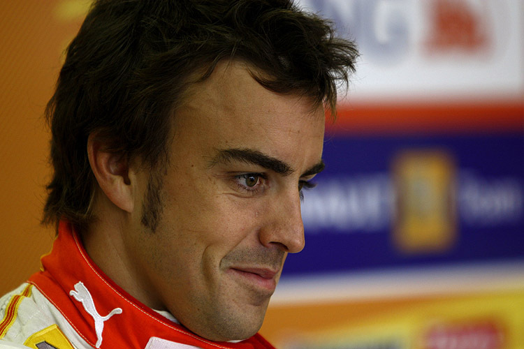 Fernando Alonso ist guter Dinge