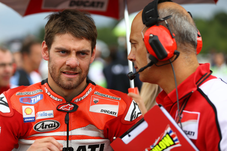 Cal Crutchlow mit seinem derzeitigen Crewchief Daniele Romagnoli 