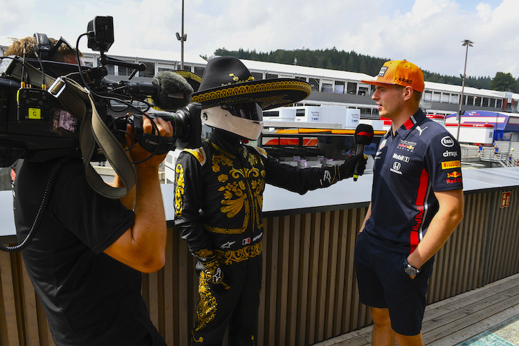 Max Verstappen in Belgien