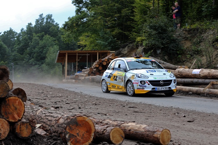 Marijan Griebel bei der Barum Rallye