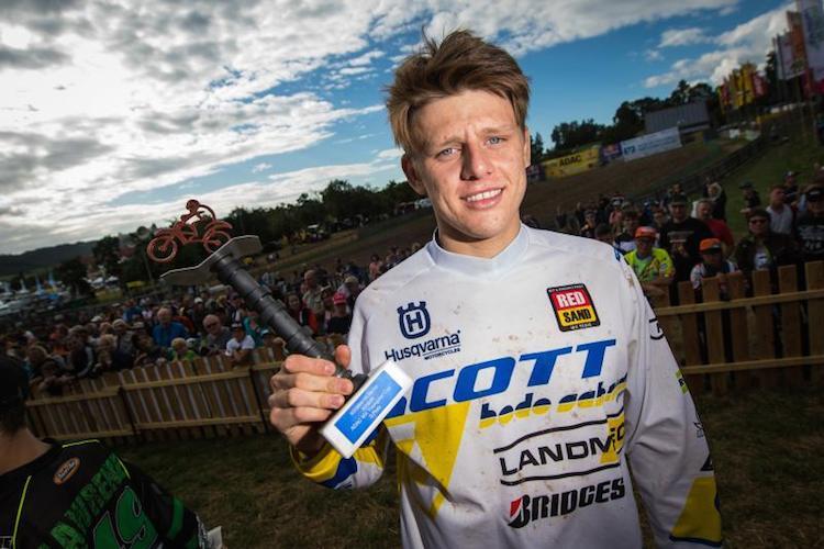 Stefan Ekerold war 2016 mit Husqvarna erfolgreich. 2017 will er mit Honda die EMX250 gewinnen