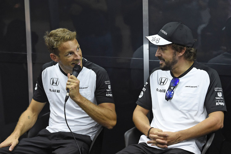 Jenson Button und Fernando Alonso brauchen gemäss John Watson einen langen Atem