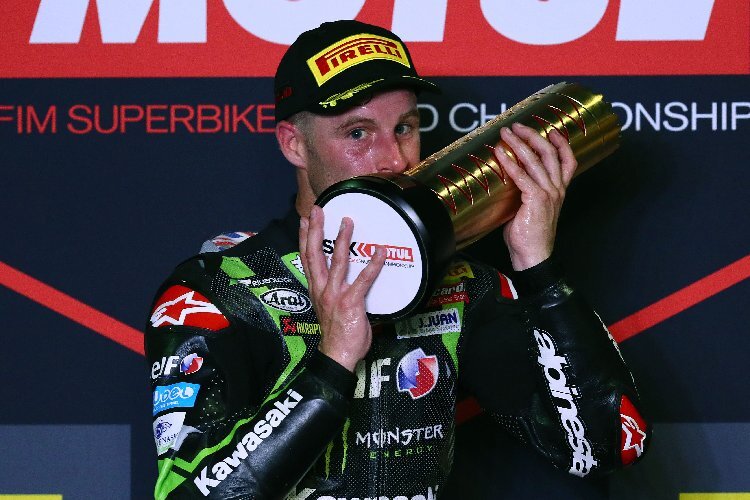 Siegerpokale hat Jonathan Rea bereits sehr viele angehäuft